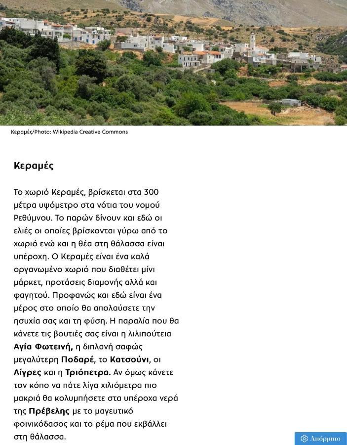 Niko'S House Διαμέρισμα Κεραμές Εξωτερικό φωτογραφία